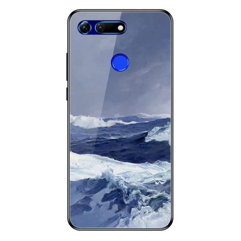 Geruide для huawei honor v 20 чехол, закаленное стекло honor v 20 чехол cubierta para Для huawei honor v 20 v 20 чехол