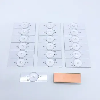 

3V 6V SMD Lamp Beads With 2M Power Cable with Optical Lens Fliter for 32-65 inch LED TV Repair Work SMD LED