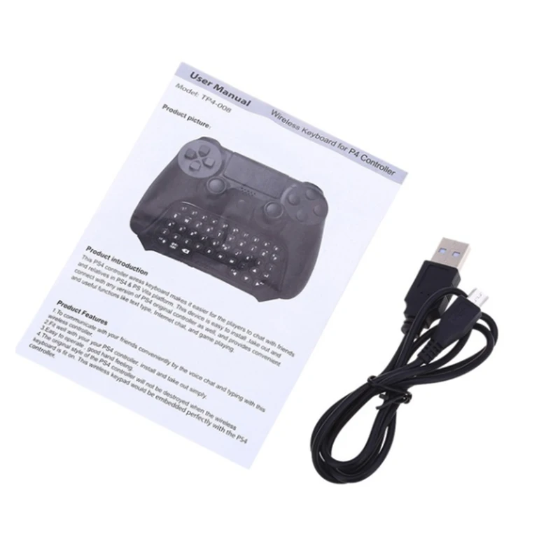 Для sony Playstation 4 Mutilfunction 2 в 1 Bluetooth мини беспроводная клавиатура для чата клавиатура игровые консоли для контроллера PS4
