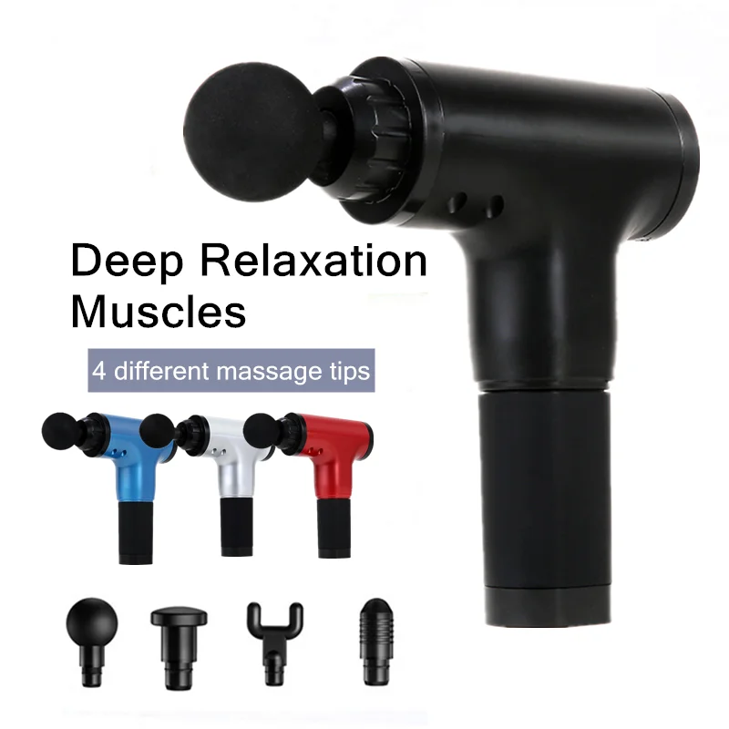 

Muscle Massage Gun Sport Therapy Massager Body Relaxation Deep Tissue Massager Machine Fitness Slimming Massage Gun Phoenix