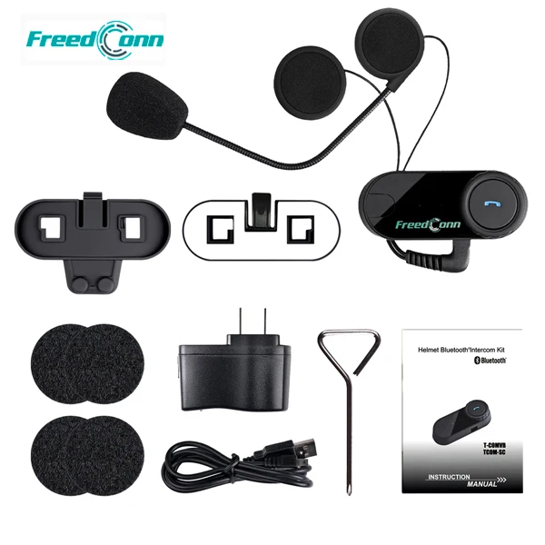 Исключительно авторизованный FreedConn T COM VB мотоцикл 800M BT bluetooth мульти Переговорная