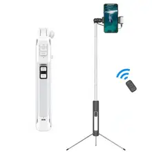 A18 мобильный телефон Bluetooth пульт дистанционного управления алюминиевый сплав Автоспуск штатив светильник для заполнения автоспуска