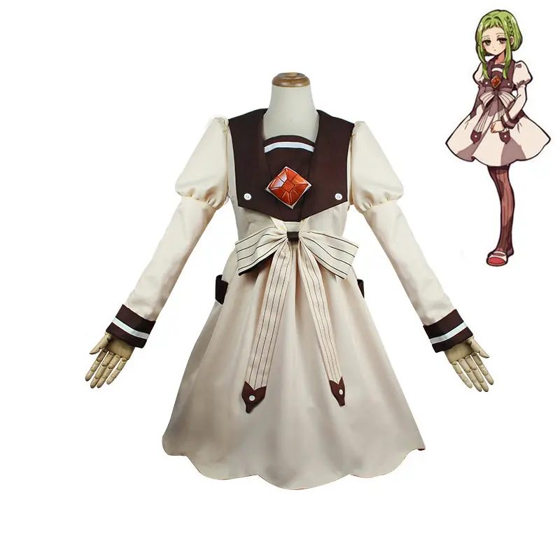 Костюм для косплея аниме Jibaku Shounen Hanako-kun Nanamine Sakura женское платье лолиты костюм на