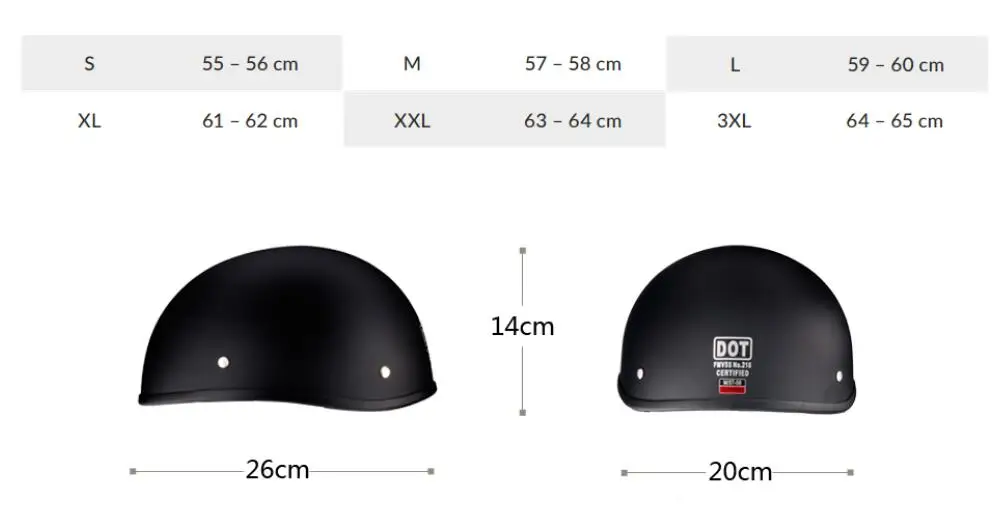 Половина лица винтажный мотоциклетный шлем Ретро DE Kask, кафе гонщик, скутер, крейсер, чоппер, матовый черный, EPS подкладка, DOT утвержден