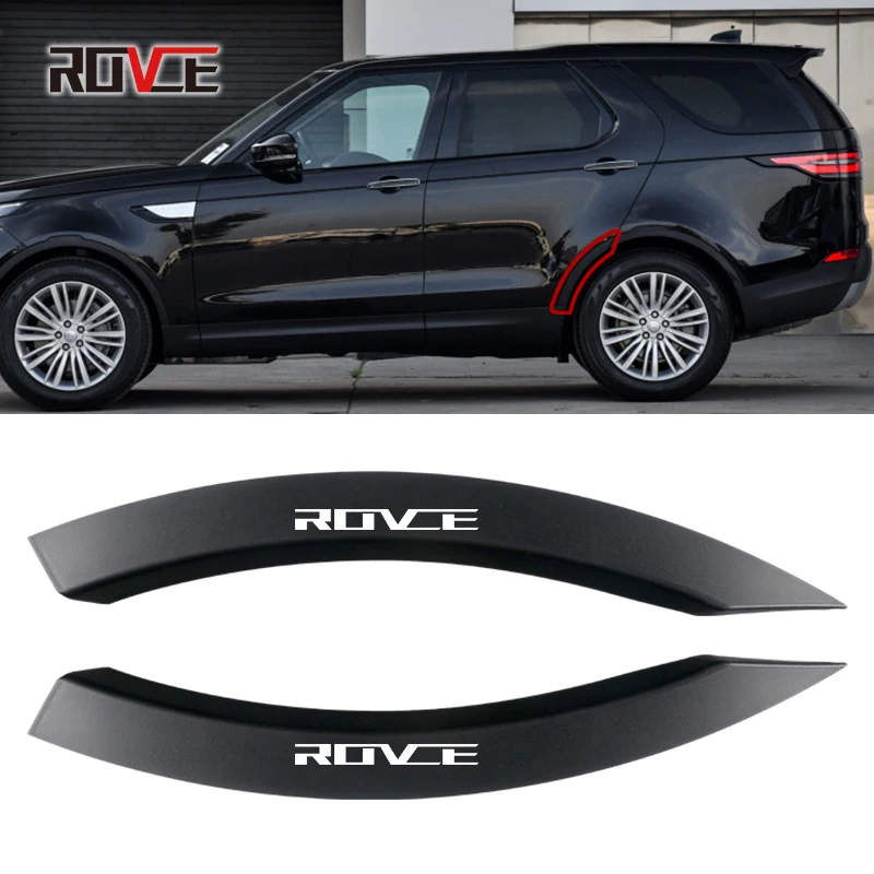 

ROVCE Car Styling Fender Arch Wheel Eyebrow Protector Rear Bumper For Discovery 5 2017 2018 2019 2020 2021 L462 Car Accessories