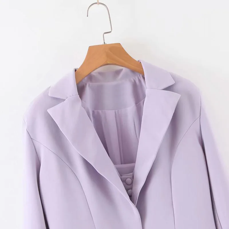 

F5344-Western Style WOMEN'S Dress 2019 Summer New Style Fashion Elegant-Style One-Button Suit Jacket Women's