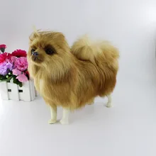 20 см мини Реалистичная Милая коричневая плюшевая собака Мех реалистичные животные Пасхальный кролик Моделирование Кролик игрушка модель подарок на день рождения