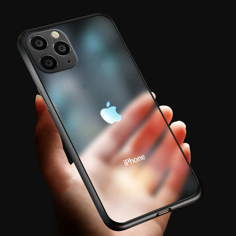 

ottwn 0.3MM Ultra Thin Phone Cover For iPhone 11 X XR XS Max Shockproof Case For iPhone 6 6S 7 8 7Plus Soft Matte Fitted Cover
