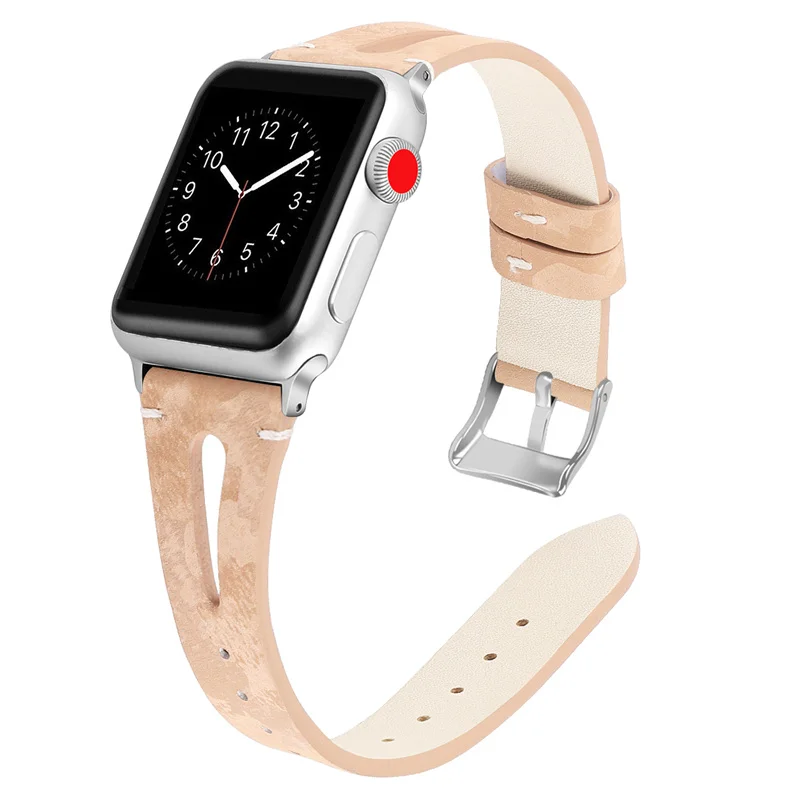 8 Сменный ремешок для Apple Watch 38 мм 44 мм 40 мм 42 мм кожаный ремешок для Iwatch браслет 83010 - Цвет ремешка: 8