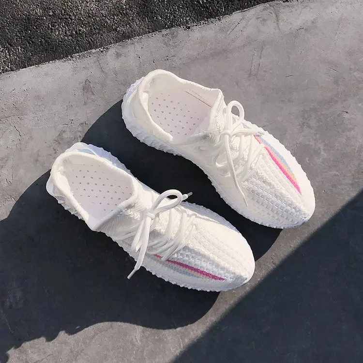 

2019 Coconut 350 COUPLE'S Spring Summer Athletic Shoes Ulzzang Harajuku Casual Running Online Celebrity Style WOMEN'S Shoes
