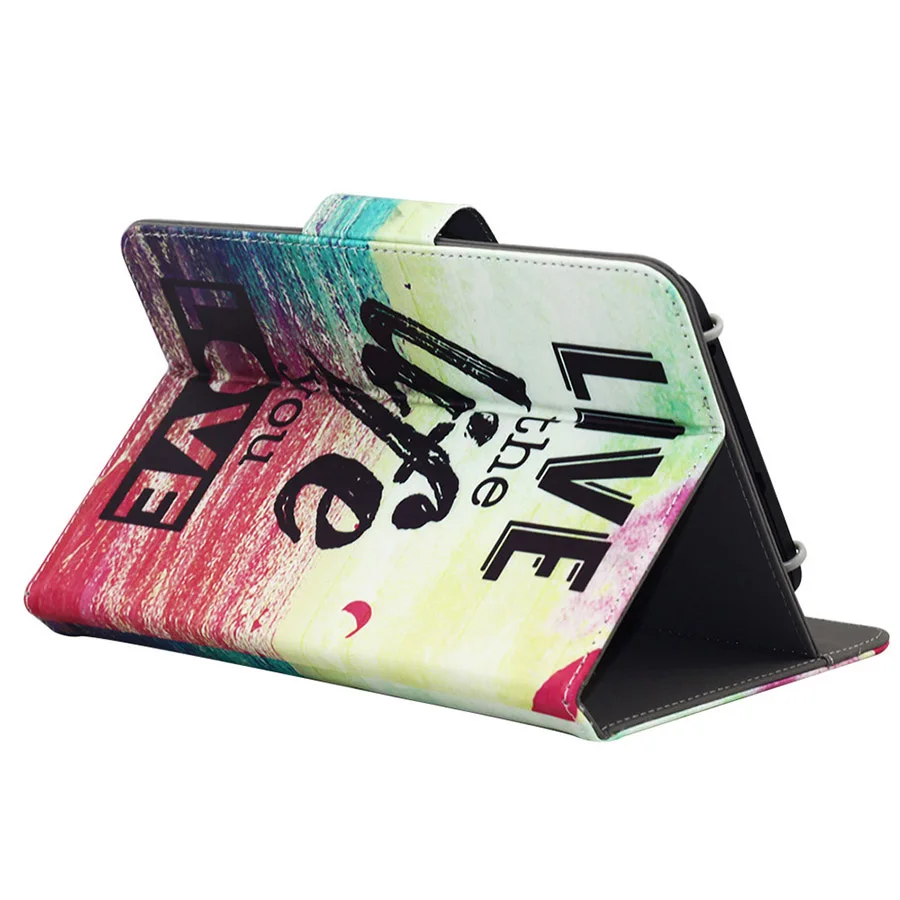 7'' Universal Case for 7 inch Tablet PC Printed Leather Flip Case Stand Cover For iPad mini Amazon Fire HD 7 Samsung Tab A 7 (117)