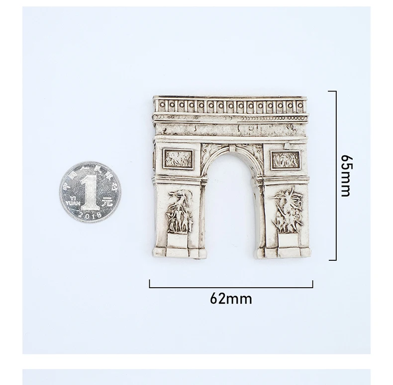 Магниты на холодильник Париж Франция Эйфелева башня Триумфальная арка европейские магниты на холодильник магниты туристические сувениры подарки