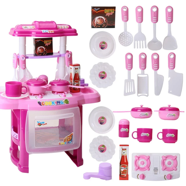 Jouet maison de jeu pour bébé, 22 pièces/ensemble, mini cuisine