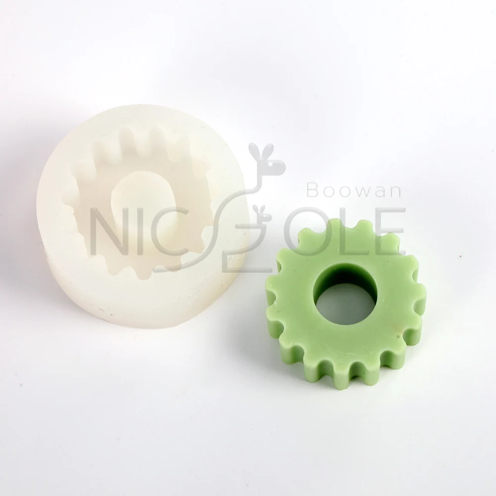 Building Block Candle Molds Aromatherapy Wax Silicone Mould DIY Handmade Home Decoration Tool