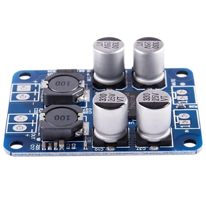 10Pcs TPA3118 PBTL Mono Digital Amplifier Board 1X60W 12V 24V POWER AMP