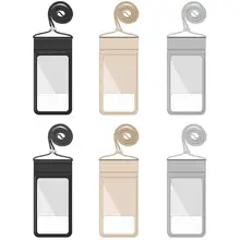 Открытый плавательный водонепроницаемый чехол для телефона сенсорный чехол для дайвинга для телефона 5,5 дюймов