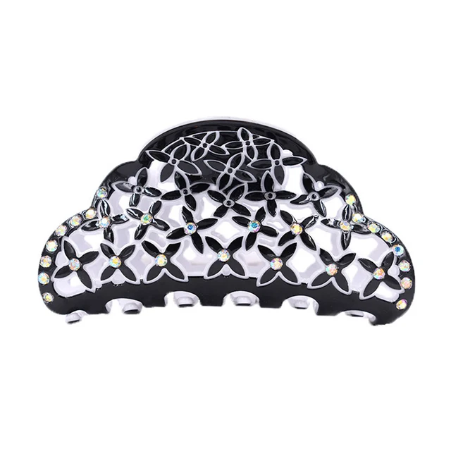 새로운 스타일 여성용 할로우 플라워 헤어 클로