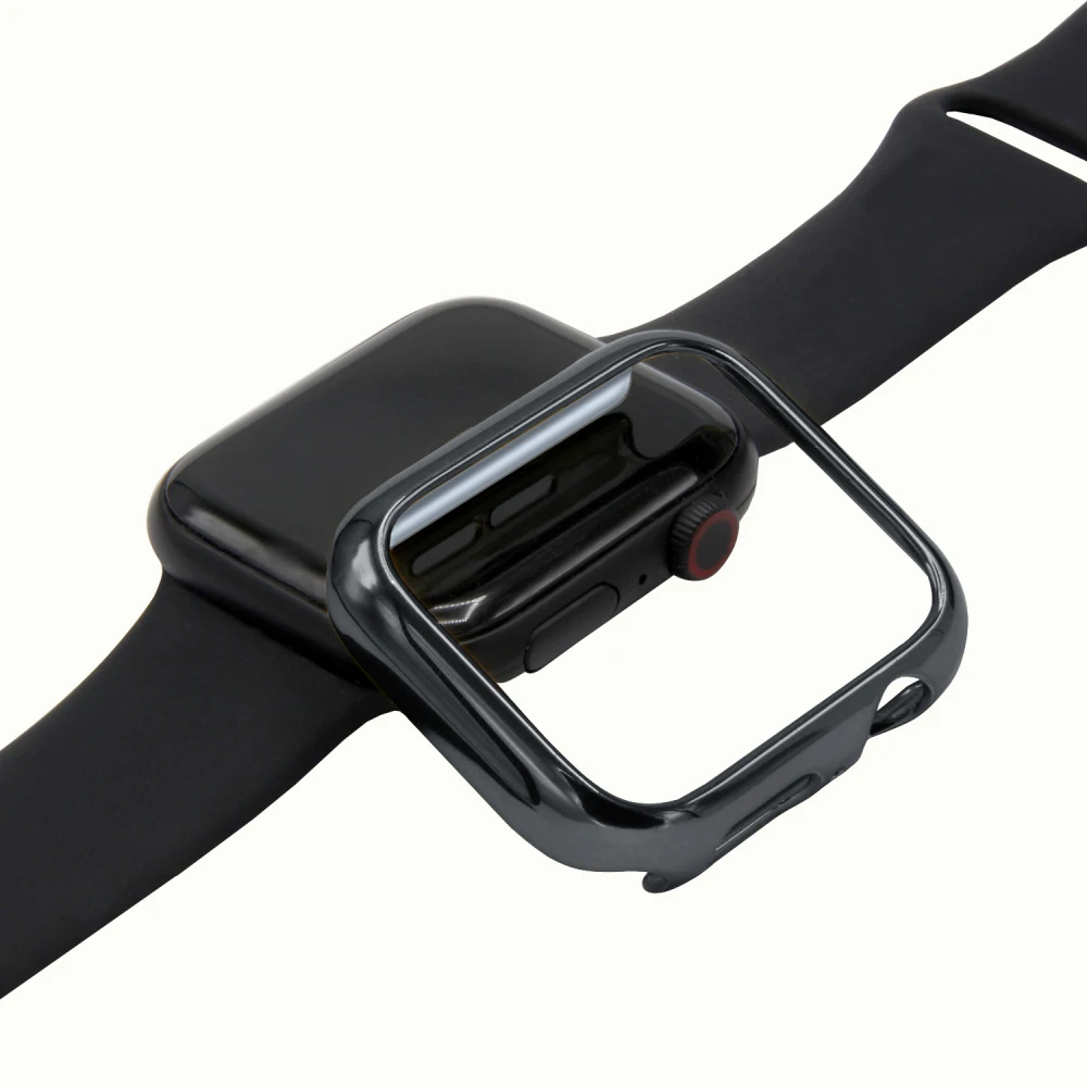 Чехол с покрытием из поликарбоната для Apple Watch Band 4, 40 мм, 44 мм, серия 5, защитный бампер, чехол для часов iWatch 5