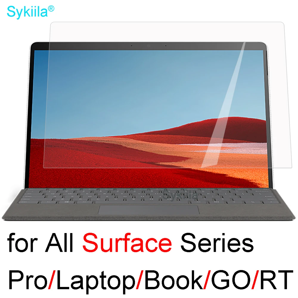 Защитная пленка для экрана Surface Pro 8 7 + 6 5 4 3 2 X ноутбука Microsoft GO Book RT силиконовая Plus HD