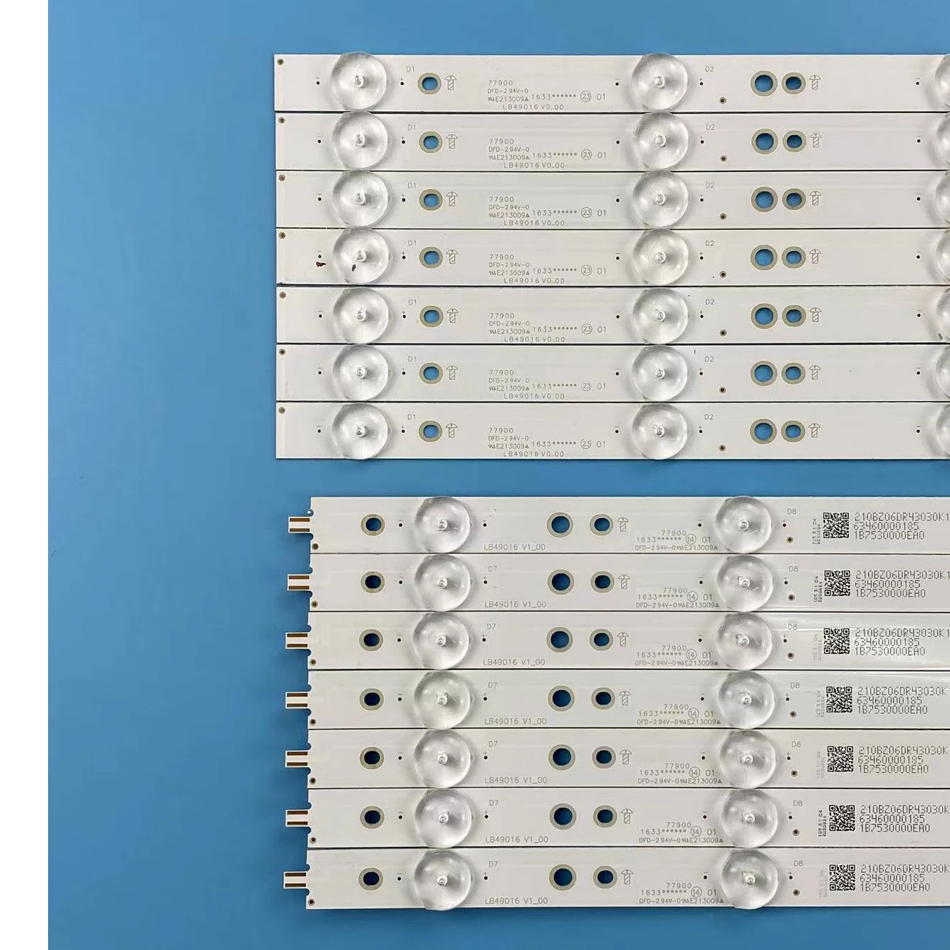 Tira de Luz de Fundo Led 12 Lâmpada para Philips 49 49pus6501 Lb-pf3030-gjd2p6c490712-l-d r b 49ael2-l Kd49x6000d 49pus7272 - Imagem 3