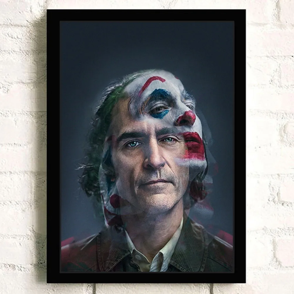 Joker, Joaquin, Phoenix, Хит, Ledger, DC фильмы-комиксы, настенная живопись, печать на холсте, для гостиной, Постер, картинки, домашний декор