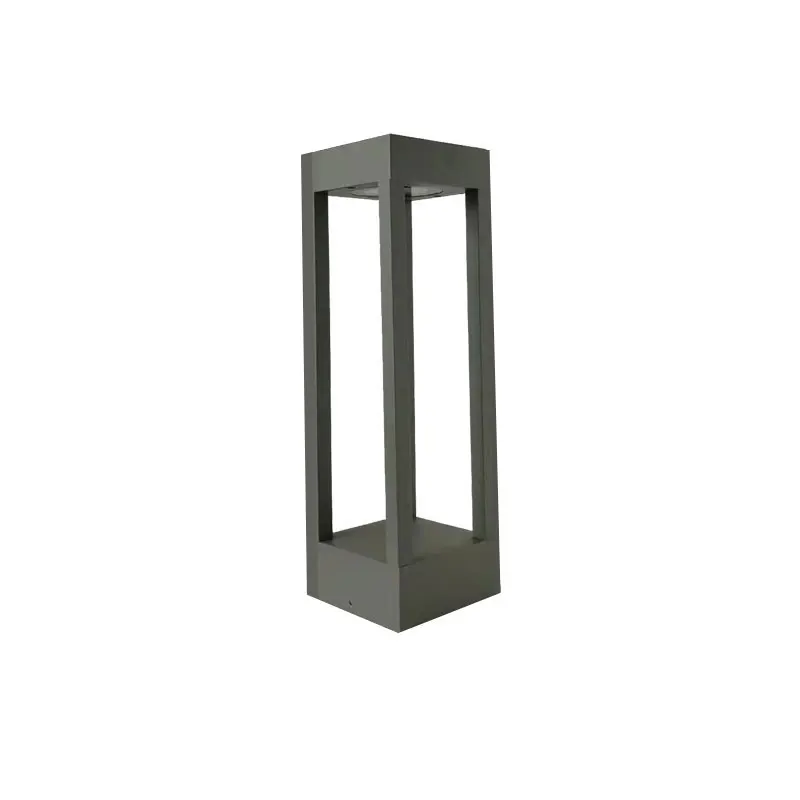 WECUS) Die-cast aluminum Outdoor waterproof(IP65) light, garden / landscape park lights LED lawn lamps, door pillar lights - Испускаемый цвет: H40 Sand Gray