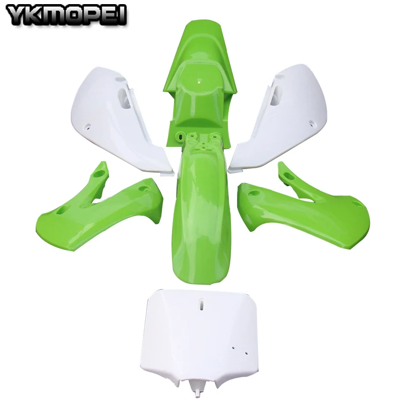 

Комплект пластиковых брызговиков для мотоцикла, эндуро, гонок, для Kawasaki KLX110, KX65, Suzuki DRZ-110