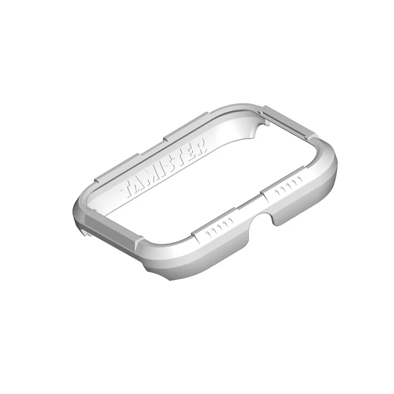 Белый Защитный чехол для Xiaomi Amazfit Bip Молодежные часы Жесткий Чехол для ПК Рамка Бампер протектор для Amazfit Bip бит аксессуары - Цвет: Белый