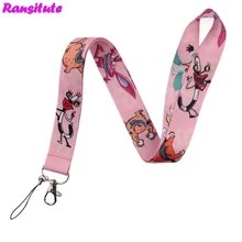 Ransitute R497 Krumm от. Hopesick монстров на брелке значок держатель для телефона с бретелей через шею с кольцом для ключей