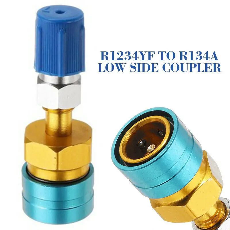 

R1234YF to R134A Low Side Quick Coupler Adapter Car Air Conditioning Fitting Kit