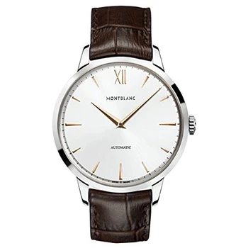 

Montblanc HERITAGE SPIRIT 110965 Automatico Acciaio Quandrante Bianco Cinturino Pelle