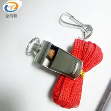 304 свисток из нержавеющей стали для помощи на открытом воздухе, для кемпинга, для альпинизма, для тренировок, высокочастотный свисток