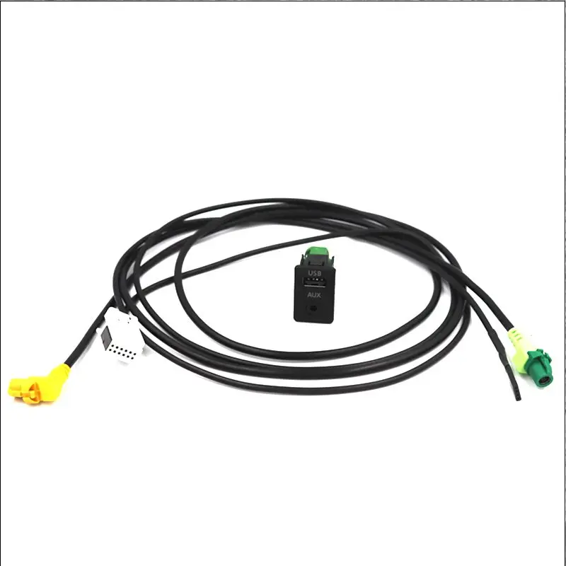 USB вспомогательный переключатель кабель подходит RCD510 RNS510 USB версия для Passat B6 B7 CC для Golf Mk6 3CD 035 249