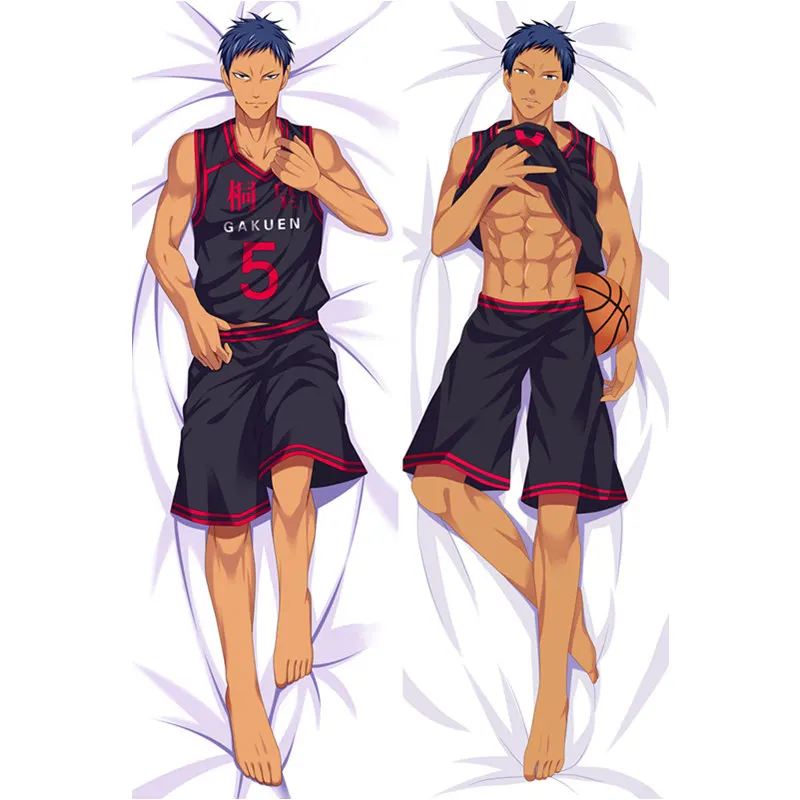 Аниме Kuroko No Подушка с изображением баскетбола крышка Dakimakura Чехол 3D двухсторонняя