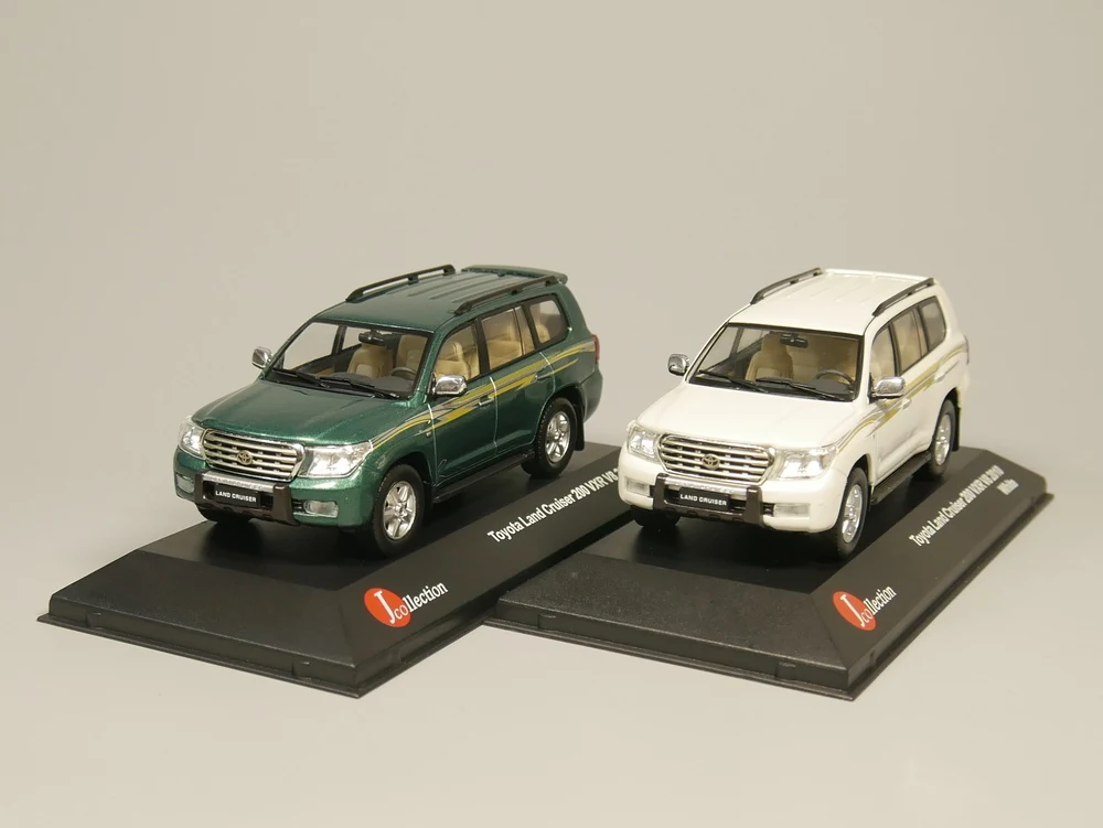 J-коллекция 1:43 Toyota Land Cruiser 200 VXR V8 2010 литая модель автомобиля