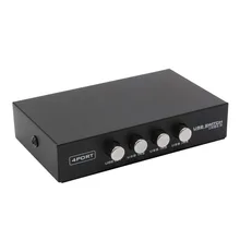 Aliexpress - 4 Ports USB2.0 Sharing Device Switch Switcher Adapter Box For PC Scanner Printer