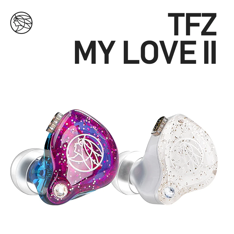 Наушники вкладыши TFZ MY LOVE II Hi Fi аудиографический драйвер со съемными кабелями