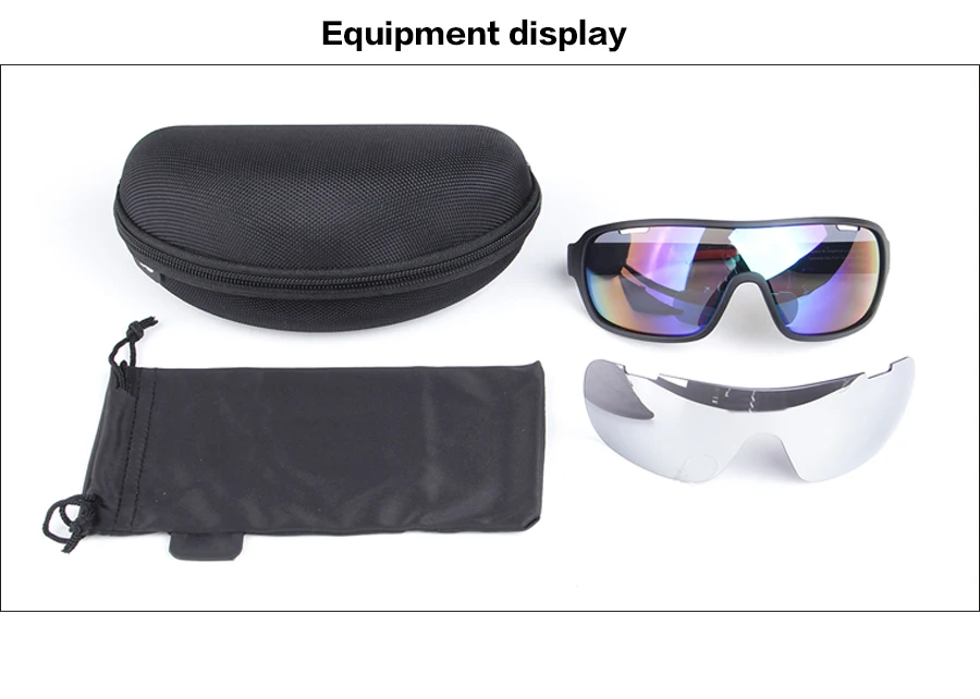 Full frame POC outdoor men and women sports polarized cycling glasses polarized sunglasses sports cycling glasses