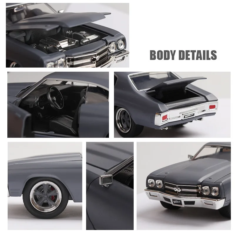 Эксклюзивная коллекция 1:24 Chevrolet Dodge спортивный автомобиль сплав модель, моделирование литья под давлением Американский мускул автомобиль подарок