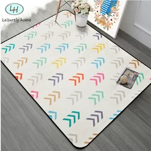 Стрелы стиль коралловый бархат малыш играть ребенок ползать Гостиная Спальня Кабинет декоративные теплые комнаты