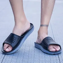 Мужские домашние тапочки пара Four Seasons Нескользящие домашние тапочки на открытом воздухе или Ванная комната шлепанцы Zapatillas de casa hombre# y2