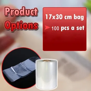 

1 Roll Protector Bags for Packing Food Sealer Vacuum Packer Storage Food Kitchen Utensils Multi Household Use Plastic Bag #N