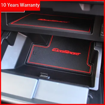 

Rubber Mat For Ford Ecosport 2018 Door Slot Pad Cup Cushion Groove Mat Lnterior Anti Slip Mat Car Accessories Styling