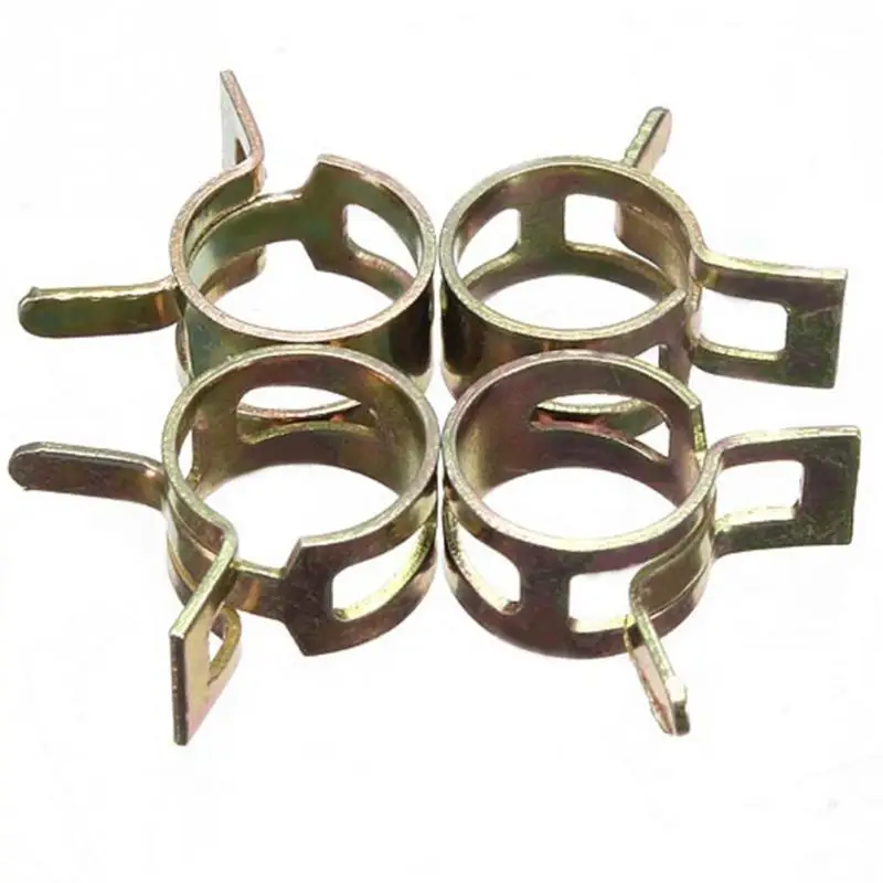 10Pcs/set Spring Band Fuel Hose Clips Silicone Pipe Clamp Reusable Optional Clamp 6mm 7mm 8mm 9mm 10mm 11mm 12mm 13mm 14mm 15mm