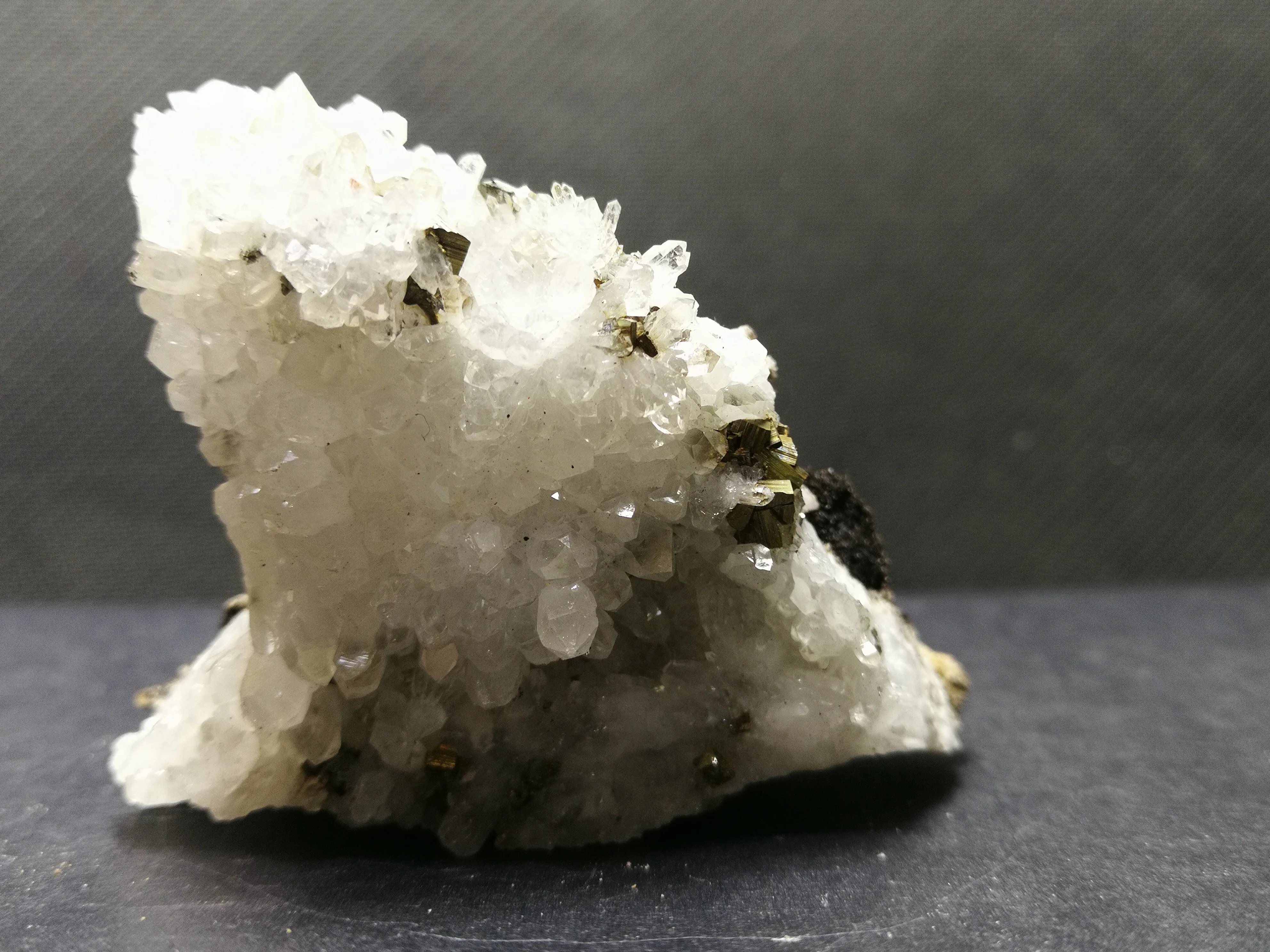 Минеральный Образец кварца gPyrite 87 9 натуральный кластер белого кристалла | Дом и