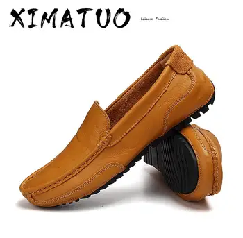 

Brand New Fashion Men Loafers Men PU Leather Casual Shoes High Quality Adult Moccasins Men Driving Shoes Male Footwear