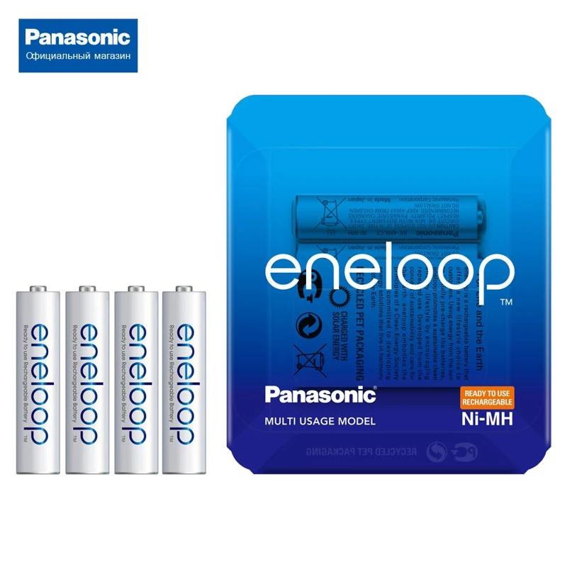 Аккумуляторы Panasonic eneloop(AAA) BK-4MCCE/4LE