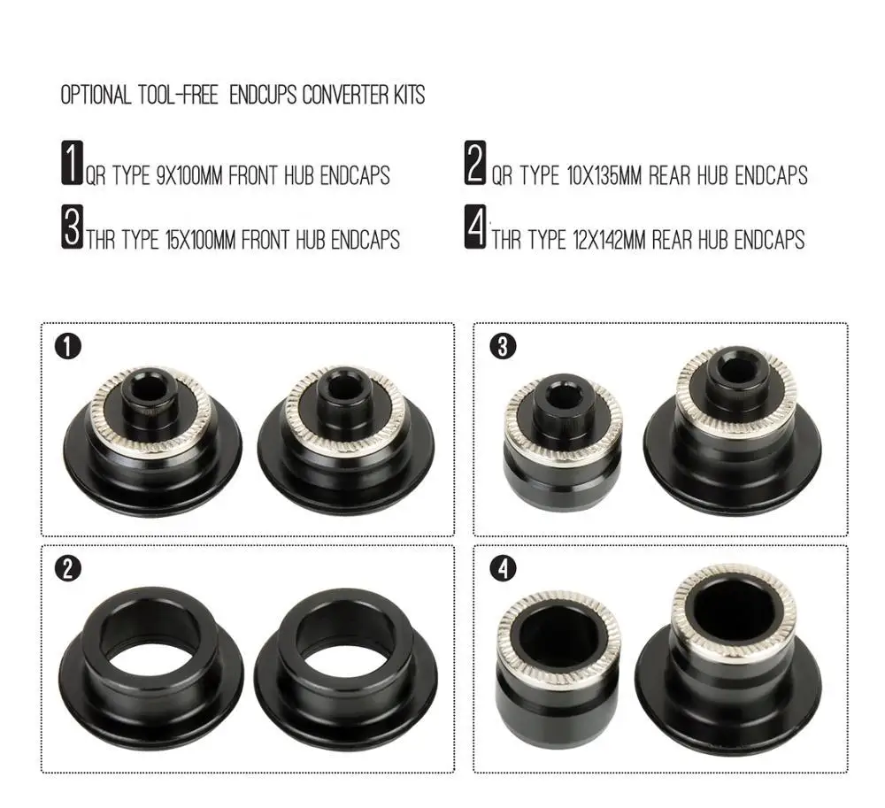 KOOZER MF480 Передняя, Задняя Ступица комплект 2/4 подшипники 24T Ratchet 32 отверстия Quick Release через мост горный велосипед для детей 8, 9, 10, 11, S