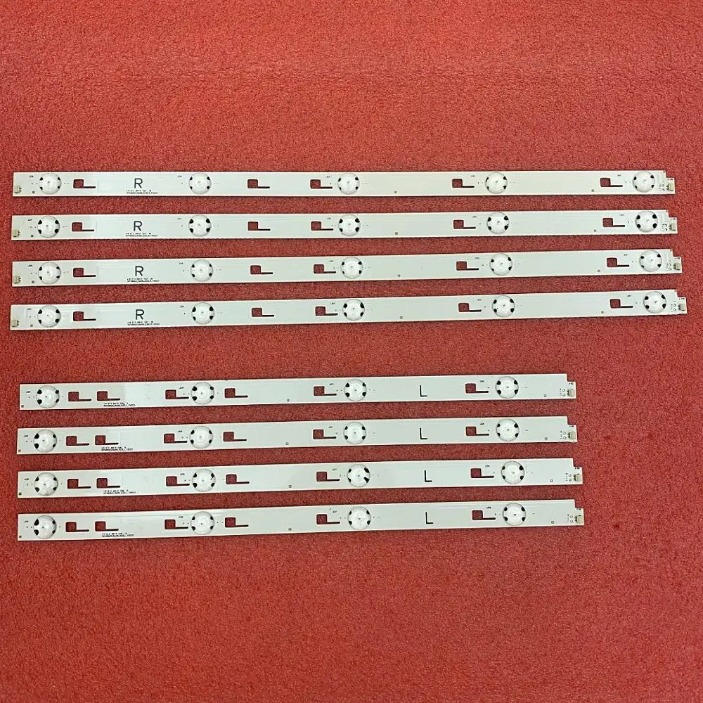 New 5set=40 PCS LED Backlight stip for SONY KD-49X8005 KD-49X8005C SYV4942 KD-49X8000C SVY490A23_REV00_5LED_R L LC490EQY-SHM2 | Лампы и