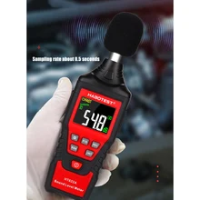 Handheld Sound Level Test Tool Noise Meter Decibel Test with Backlight Digital Display HT622B WWO66